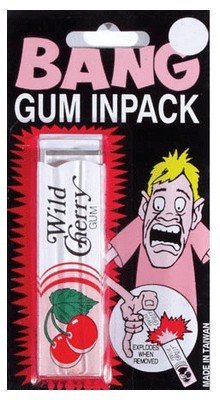 Wild Cherry Bang Gum in Pack
