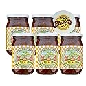 Tony Packo’s Pickles & Peppers Relish, 6 Jars (16 oz each) with Jar Opener, USA-Made Relish, Hot Dog Topping, Sandwich Spread, Toledo Ohio, With Pulp