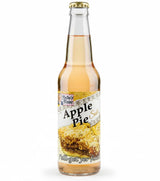 Rocket Fizz Melba's Fixins Apple Pie Soda Flavor | Cane Sugar | Craft Soda Pop Drinks | 12 oz in Glass Bottle (Single Bottle)