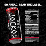 Jocko Fuel GO Energy Drinks, Black Cherry Cola - 95mg Caffeine with Added Adaptogens, Vitamin B12 & B6, & L Theanine for Mood & Focus Support, No