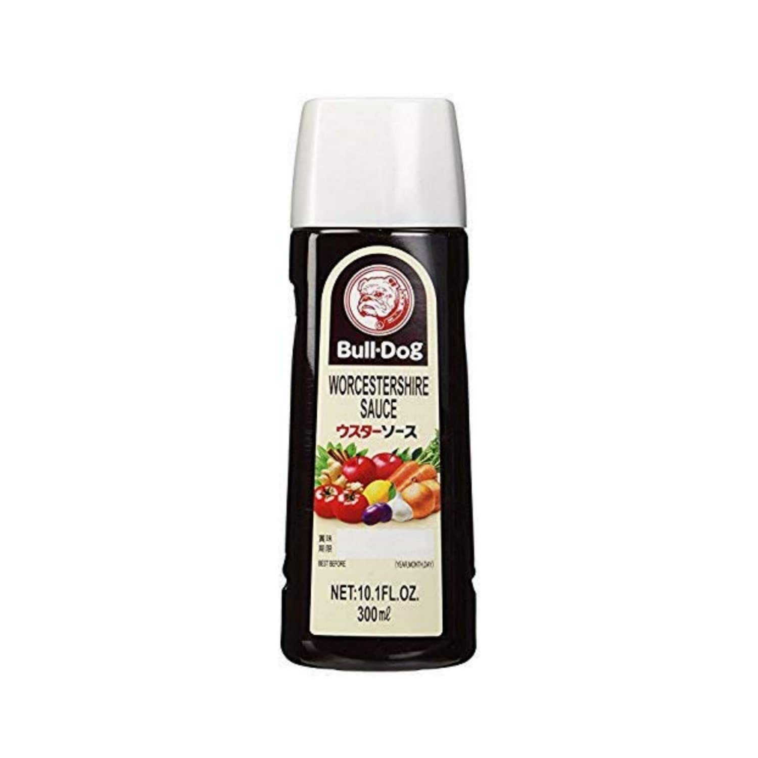 Bull-Dog Sauce, 10.1 Fl Oz Each, Assort 3 kinds (Tonkatsu, Worcestershire, Semi-Sweeet) (Worcestershire (Pack of 3))