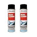AquaNation Listing For Wurth Glass Cleaner 19oz - Ammonia-Free Streak-Free Foam Spray for Tinted Windows, Mirrors, Windshields, Chrome & More - Fresh