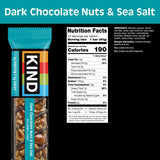KIND Healthy Snacks Bars, Dark Chocolate Nuts & Sea Salt, Gluten Free, Low Sugar, High Fiber Snacks, 6g Protein, 36 Count