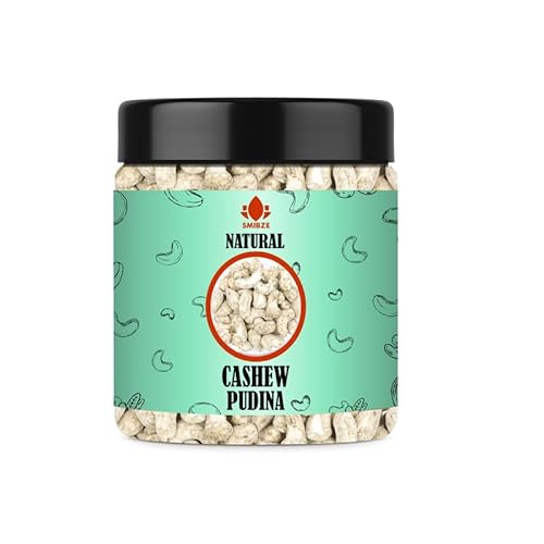 SMIBZE Natural Cashew Pudina 4 OZ / 113 Gram