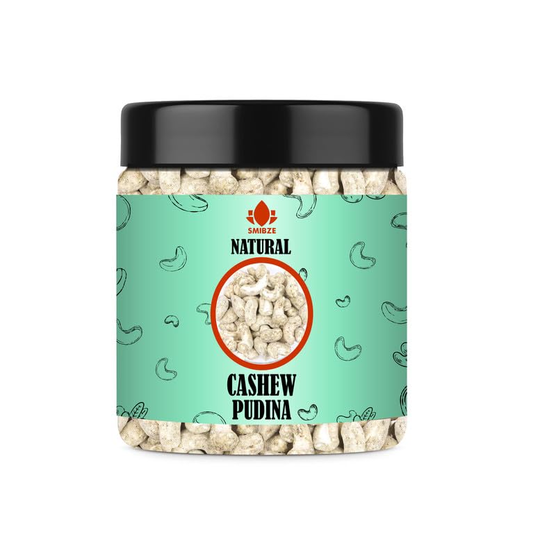 SMIBZE Natural Cashew Pudina 4 OZ / 113 Gram