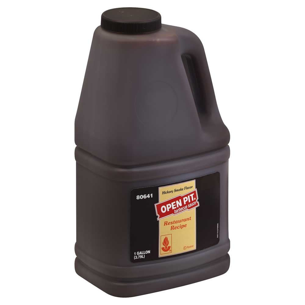 Open Pit Hickory Barbecue Sauce Jug, 1 Gallon -- 4 per Case