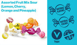 Napoleon Sour Fruit Balls Individually Wrapped Hard Candy Sour Fruit Mix Gluten-Free, Dye-Free Candy 10 Ounces