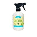 Fruits and Passion Cucina Biodegradable Water Based All Purpose Cleaner Household Multi-Surface Spray Bottle Cleaner 500 Milliliter (Lime Zest
