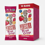 Perfect Bar Protein Bars, Fruit Crisp, Mixed Berry Nut Butter, Gluten Free, Made with Organic Honey, Peanut Butter, Cookie Dough Texture