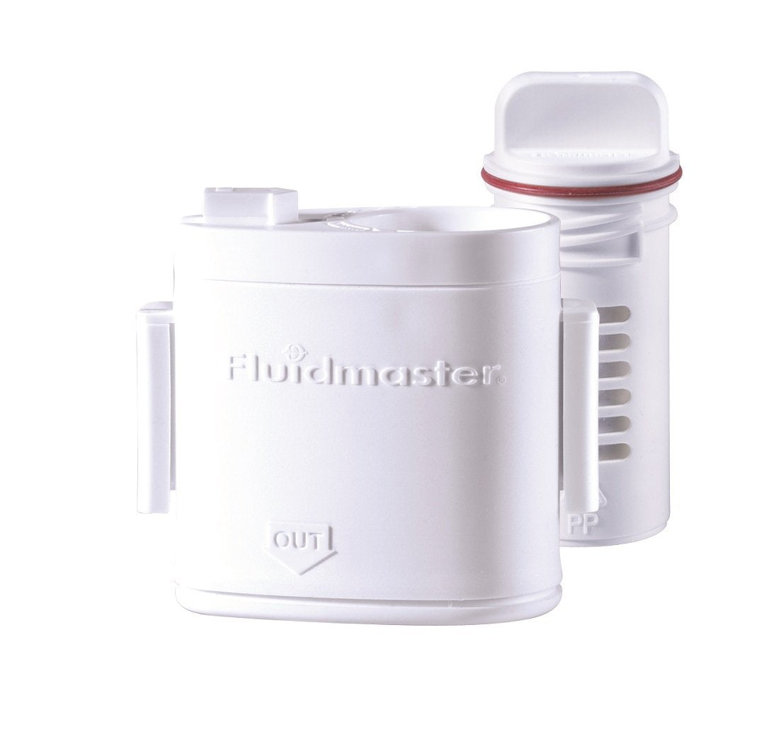 Fluidmaster 8300 Flush 'n Sparkle Automatic Toilet Bowl Cleaning System with Bleach Cartridge, 1 Count (Pack of 1) ( Packaging May Vary)