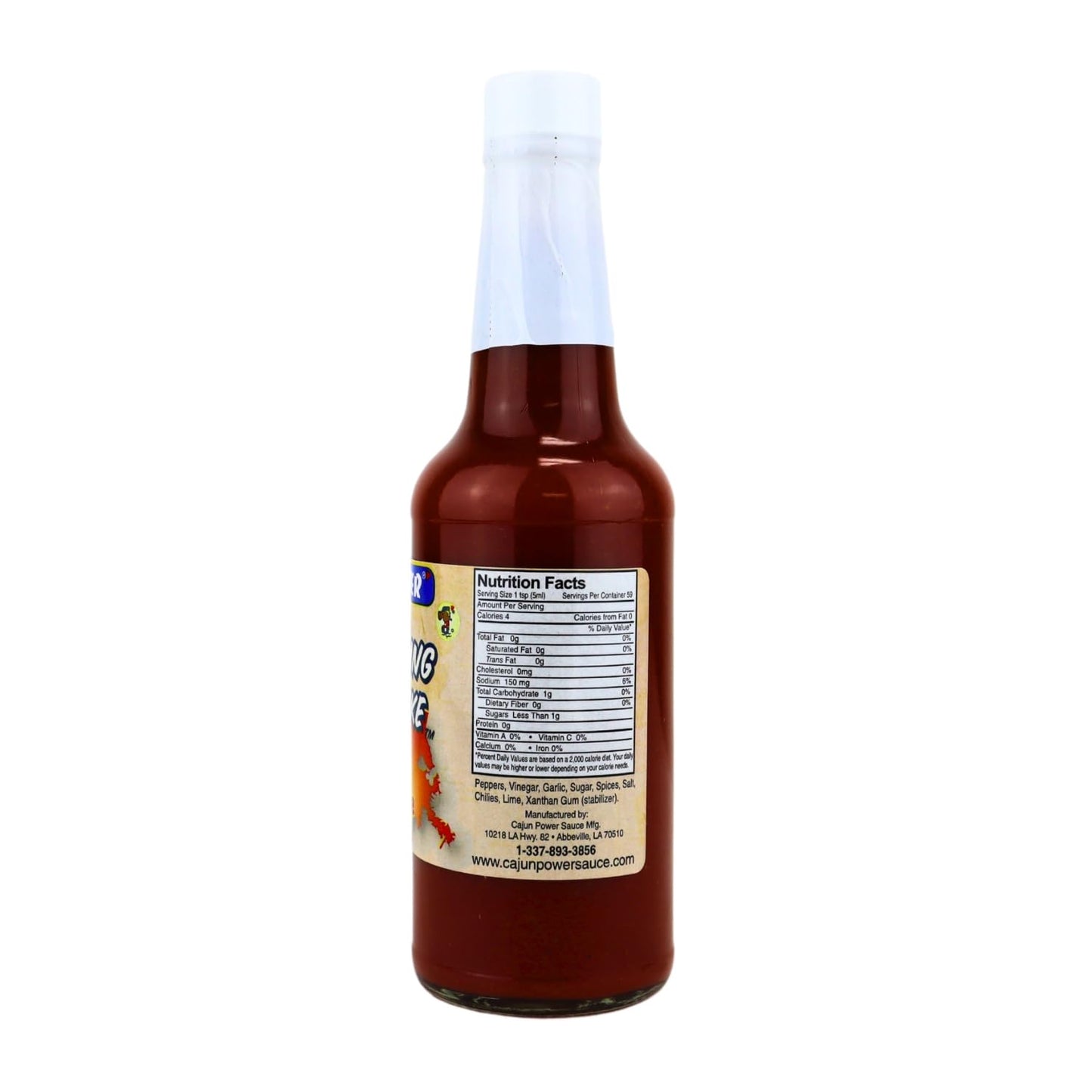 Louisiana Lightning Strike Hot Sauce 10oz
