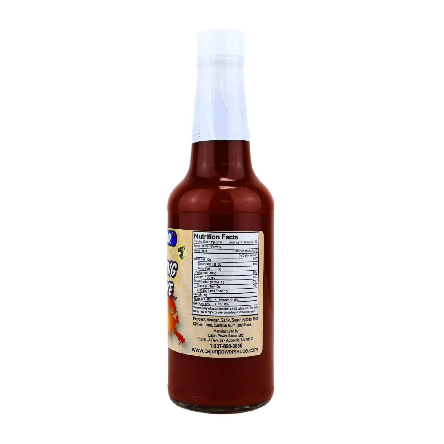 Louisiana Lightning Strike Hot Sauce 10oz