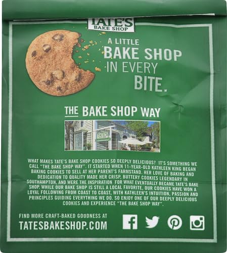 Tates Bake Shop Chocolate Chip Cookies, 198 GR