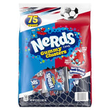 NERDS Gummy Clusters Candy, Berry Punch Breakaway, Summer Gummy Candy, 37.5 oz, 75 Count