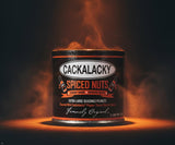 Cackalacky Famously Original Spiced Nuts - 12 oz - Roasted, Extra-Large North Carolina Peanuts, Seasoned with Fiery Pepper Sauce, Perfect for Parties