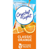 Crystal Light Classic Orange, Raspberry Green Tea, Peach Mango Green Tea Drink Mix (Variety Pack)