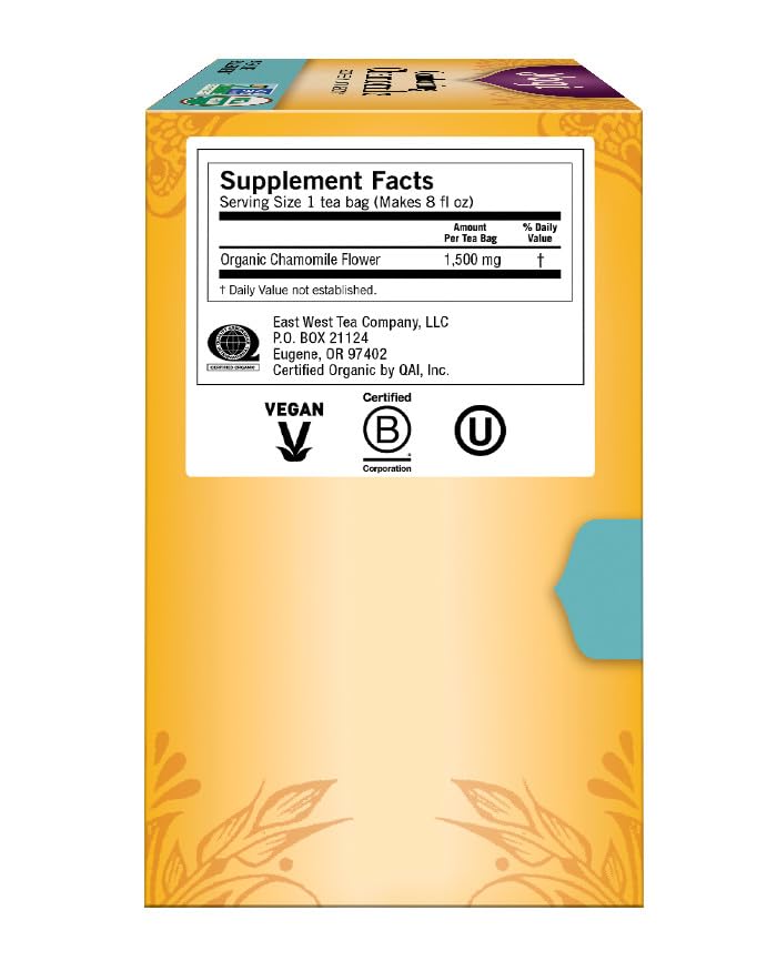 Yogi Tea, Chamomile, 16 Count, Packaging May Vary