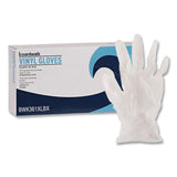 Boardwalk 361XLCT Exam Vinyl Gloves Clear X-Large 3 3/5 mil 1000/Carton
