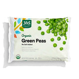 365 by Whole Foods Market, Organic Green Peas No Salt Added, 16 Ounce, (Frozen)