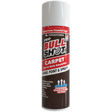 Bull Shot Carpet Spot & Stain Remover, AS SEEN ON TV, Made In USA, Just Point & Spray, Stain-Lifting Foam-Action, Coffee, Soda, Wine, Grease, New