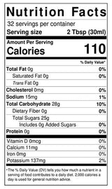 Concord Grape Juice Concentrate by FruitFast - 32 Fl Ounce, Unsweetened, 100% Pure Fruit Juice Concentrate, 68 Brix - No Preservatives or additives!