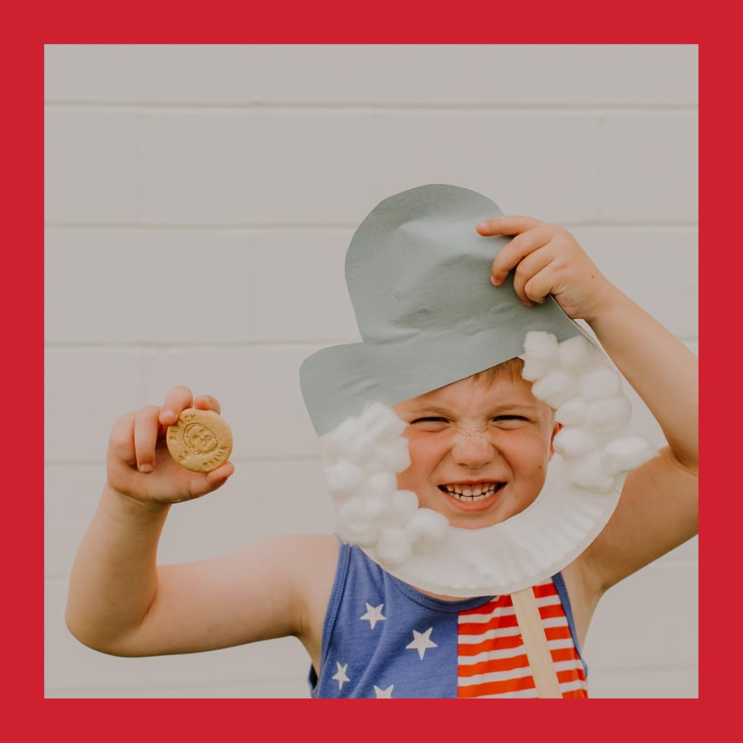 EDUCATIONAL SNACKS - U.S. Presidents Edition | Nut-Free, All-Natural Educational Snacks for Kids | Discover U.S. Presidents & the White House