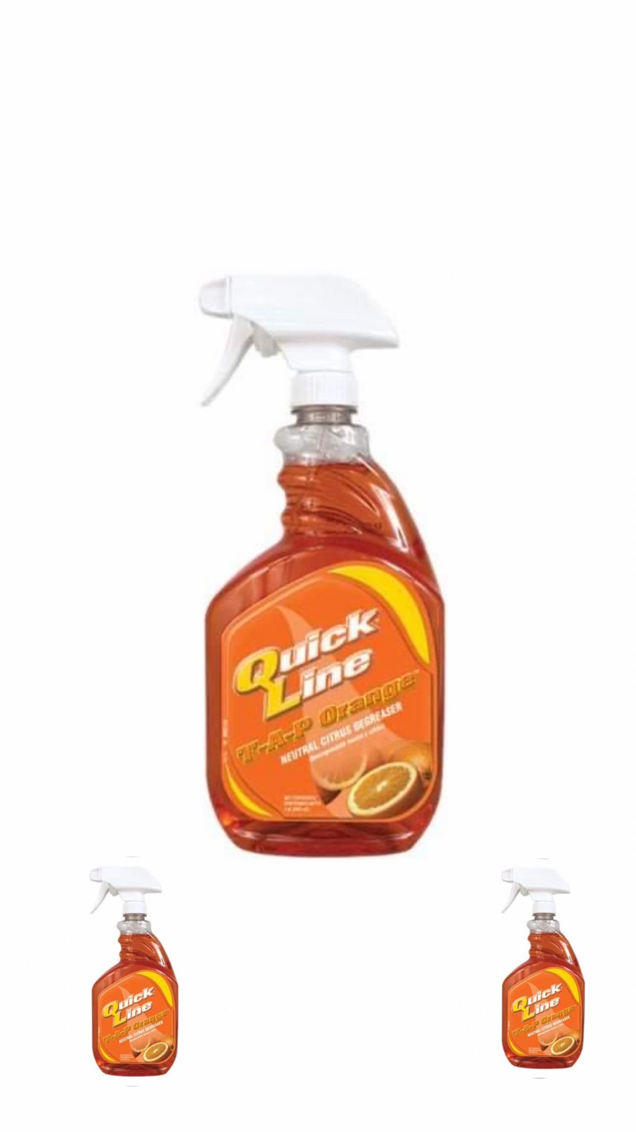 US Chemical Quick Line T-A-P Orange Citrus Neutral Floor Cleaner, 32 Ounce - 6 per case.