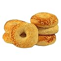 Just Bagels Asiago Cheese Bagel, 4 Ounce -- 48 per case.