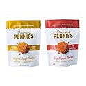 Piedmont Pennies Cheese Crackers| Sharp Cheddar & Spicy Chipotle | No Sugar added | Handmade in NC | Small-Batch Gourmet Snacks