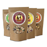 Urban Hippie Granola - Variety Pack of 1 Maca Matcha Superfood, 1 Tahitian Vanilla Coconut, 1 Vanilla and Cinnamon Flax Seed Granola, 1 Cranberry