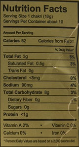 Gharana Foods Original Jalapeno Chakri, 6 oz