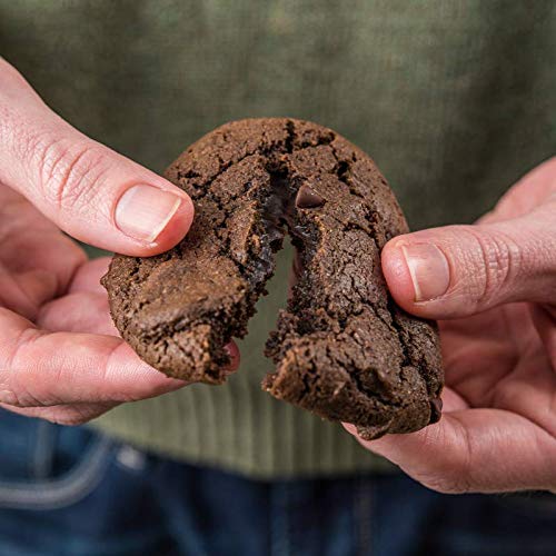 Rich's Triple Chocolate Filled Cookie with Fudge Filling and Hershey's Chocolate Chips, Individually Wrapped Cookies, Desserts, 12 Pack