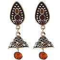 New Micro Wax Inlay Drop Earrings Women Luxury Wedding Fashion Jewelry Earring (Coffee)