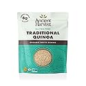 Ancient Harvest Organic Quinoa, Traditional, 27 oz. Bag, Essential Gluten-Free Whole Grain Quinoa Packed with Protein, An Easy to Prepare Supergrain