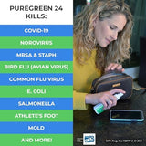 PURE GREEN 24 Starter pack Safe & Effective Disinfectant Kills Deadly Germs including RSV COVID-19 Norovirus MRSA Staph flu Contains no toxic