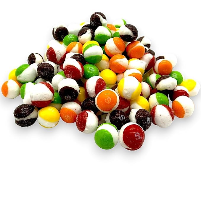 Klub Bulk Premium Freeze Dried Candy Crunchy Comets-2.5 lb Fruity Crispy Crunch Candy Popping into a Unique Shape Bursting With Flavors.Delicious