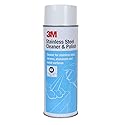 3M STAINLESS STEEL CLEANER & POLISH, LIME SCENT, SPRAY, 10OZ AEROSOL, 6 Counts