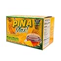 Piña Max Tea - Pineapple Herbal Tea with Green Tea, Pu-Erh Red Tea, Artichoke & Oats - 30 Tea Bags (3.17 oz) - Refreshing & Smooth Herbal Blend