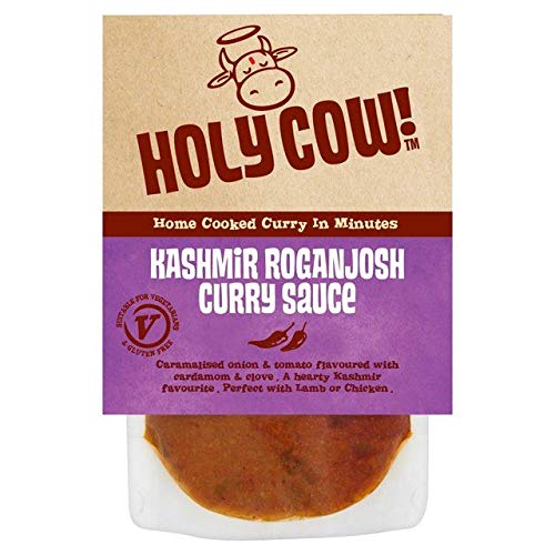 Holy Cow! Kashmir Roganjosh Curry Sauce 250g - Pack of 4