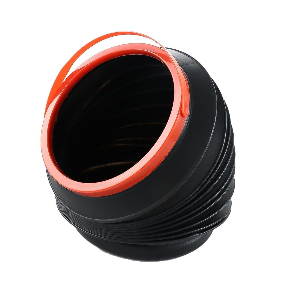 Collapsible Bucket with Lid for Car, Plastic Bucket for Sand or Beach, Portable Water Bucket for Cleaning, Fishing Water Pail