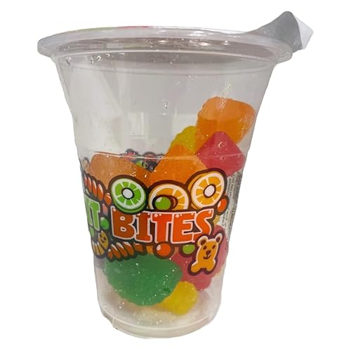 Fun Fruit Bites Assorted Fruit Slices Cup (Halal) (Pack 14)