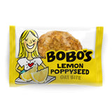 Bobo's Oat Bites Fruit Bites Variety - 15 Apple Pie & 15 Lemon Poppyseed, Whole Grain Oats, Plant Based, Non-GMO, Gluten Free Breakfast Bars, Healthy