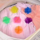 4Pcs Reusable Dryer Laundry Balls Anti Clothes Winding Tumble Laundry Washing Soften Fabric Cleaning Balls Washing Machine Hair Ball,Saving Drying