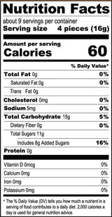 Bali's Best Ginger Chews, Tropical Mango Flavor, 5.08 Oz, Individually Wrapped Soft Candy, Made with 100% Real Ginger, Digestive Health Support, Upset