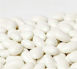 Sugar Free White Jordan Almonds by Its Delish, 10 Lbs Bulk Bag | Candied Almond Nut with Hard Candy Coating | No Sugar Added | Bulk Wedding Favors