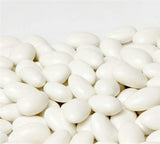 Sugar Free White Jordan Almonds by Its Delish, 10 Lbs Bulk Bag | Candied Almond Nut with Hard Candy Coating | No Sugar Added | Bulk Wedding Favors