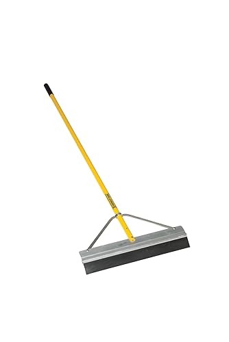 Midwest Rake 76803 Seal Coat Squeegee, 36" Rubber Blade, 66" Powder-Coated Aluminum Handle