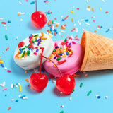 A Gift Inside Summer Fun Ice Cream Themed Chocolate Covered Sandwich Cookies Gift Box by Love Berries