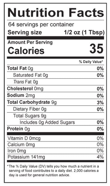 Pomegranate Juice Concentrate by FruitFast - (32 FL OZ) Unsweetened, 65 Brix Pure Concentrated Juice - 100% Pomegranate Extract - No Additives or