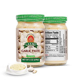 Laxmi Garlic Paste 8oz | Premium quality and pure Garlic, Ground | Vegetarian | Non-GMO certified | Ethically Sourced